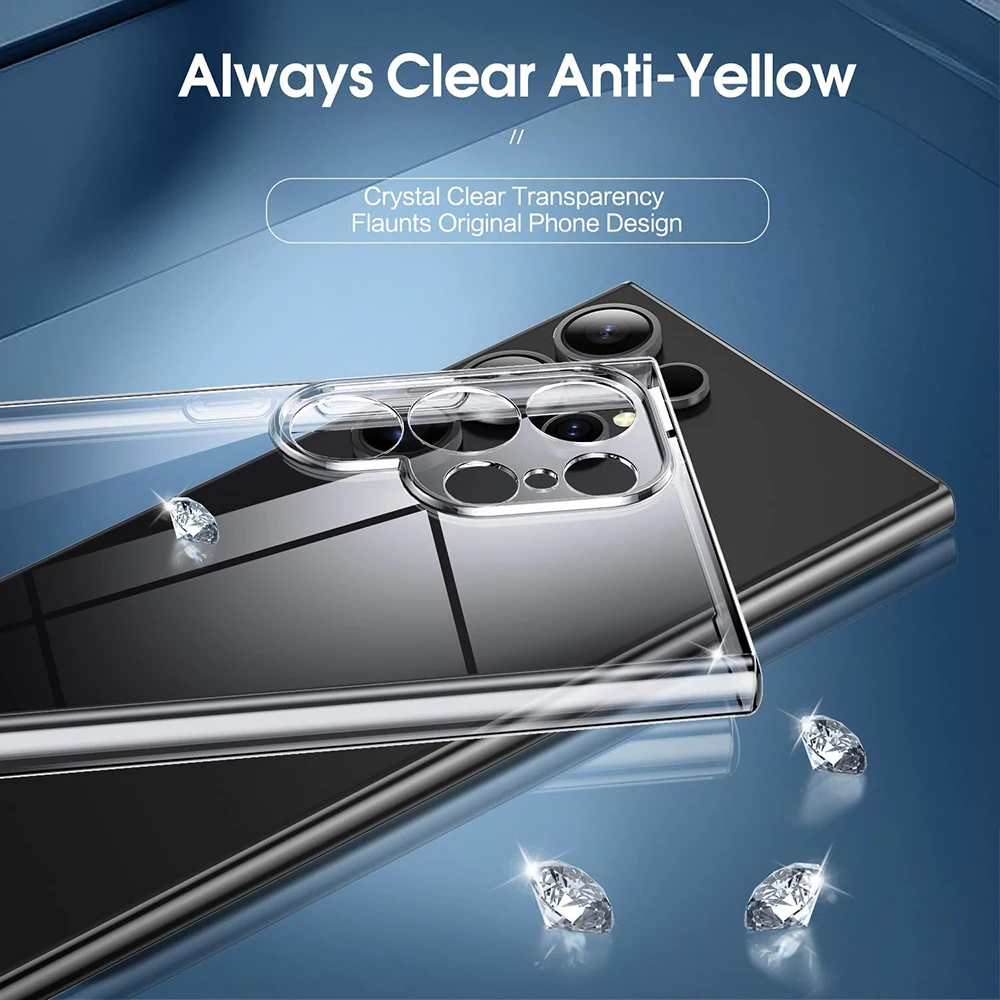 Ultra Thin Soft Transparent Shockproof Phone Case with Enhanced Protection