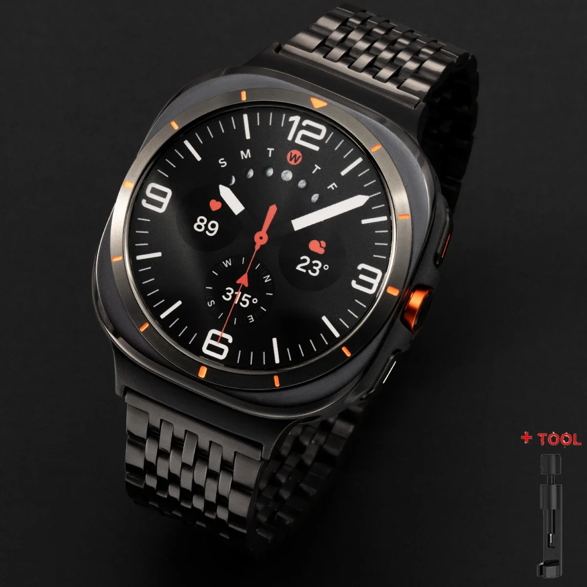 Stainless Steel Quick Fit Metal Bracelet Wristband