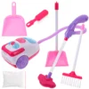 Clean Vacuum Cleaner Toy Child Toddler Toys Childrens Plastic Housekeeping Broom 3