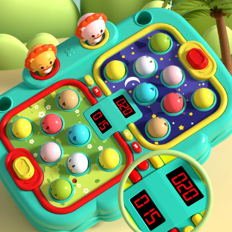 Children Ground Squirrel Parent Child Interactive Toy Challenge Battle Puzzle Baby Early Education Multi Functional Toy 3