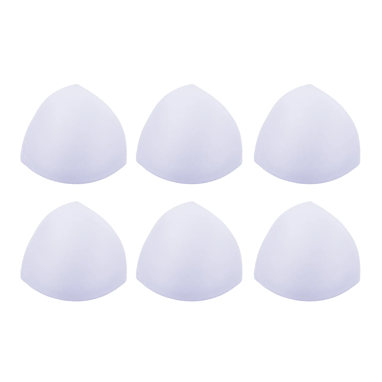 

3 Pairs Swimsuit Breast Pad Inserts Bikini Padded Liners Push Up Pads Lining