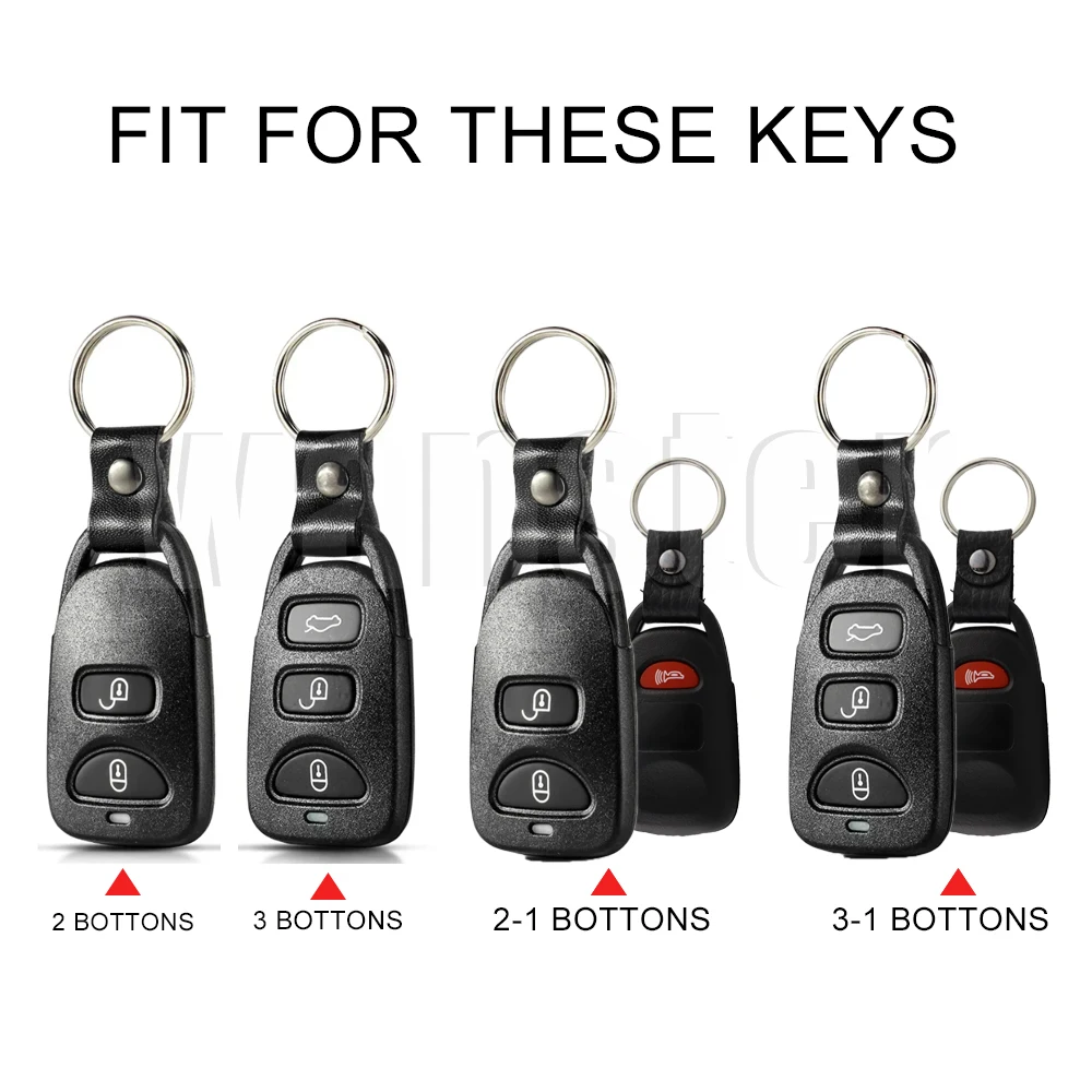Car Remote Key Case Cover 2+1 2 3 4 Buttons Fob Shell for Hyundai Kia Tucson Sonata Santa FE Carens 2007 2008 2009 2010 2011 key case cover,key case,flip key fob shell,car key shell