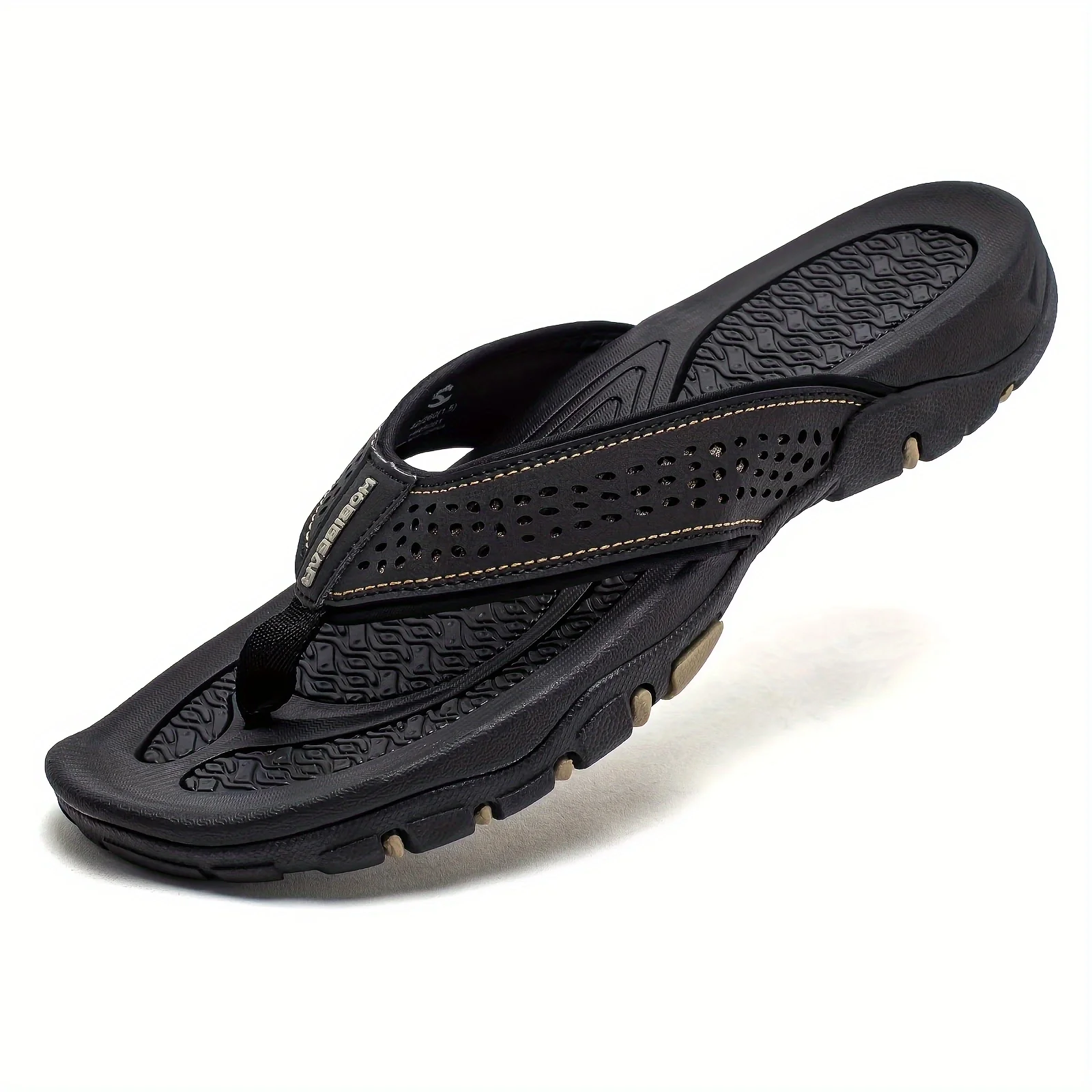 flip flops Men's Lightweight Non-Slip Flip Flops Quick-Drying Comfortable Thong Sandals for Indoor and Outdoor Summer Wear