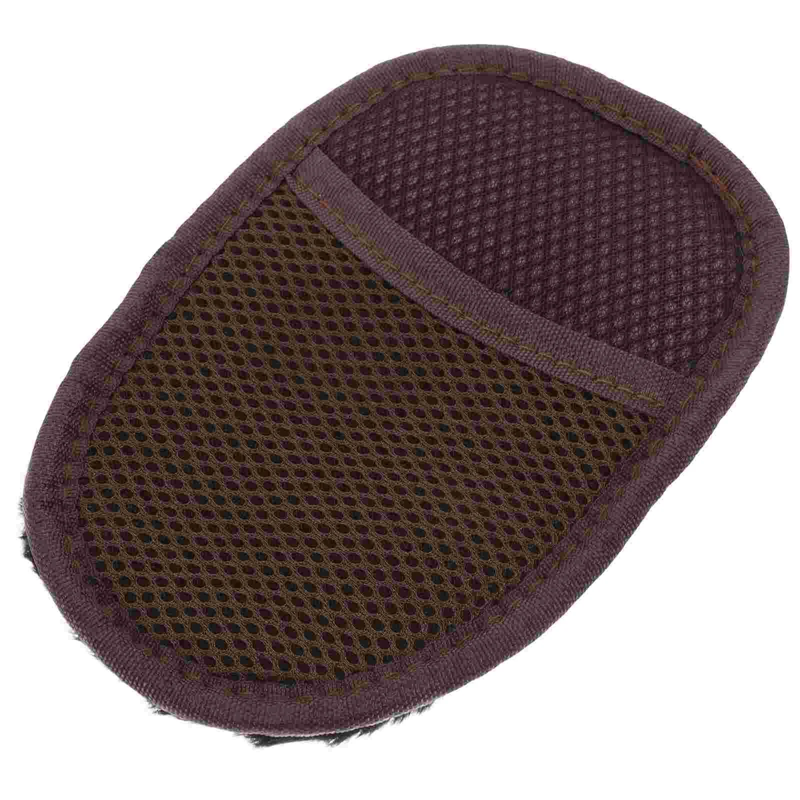 Shoe Polishing Gloves Cleaning Wipes Travel Cloth Shaped Sneaker Cleaner Shoes Imitation Lamb Plush shoe cleaner shoe cleaning kit shoe shining tool