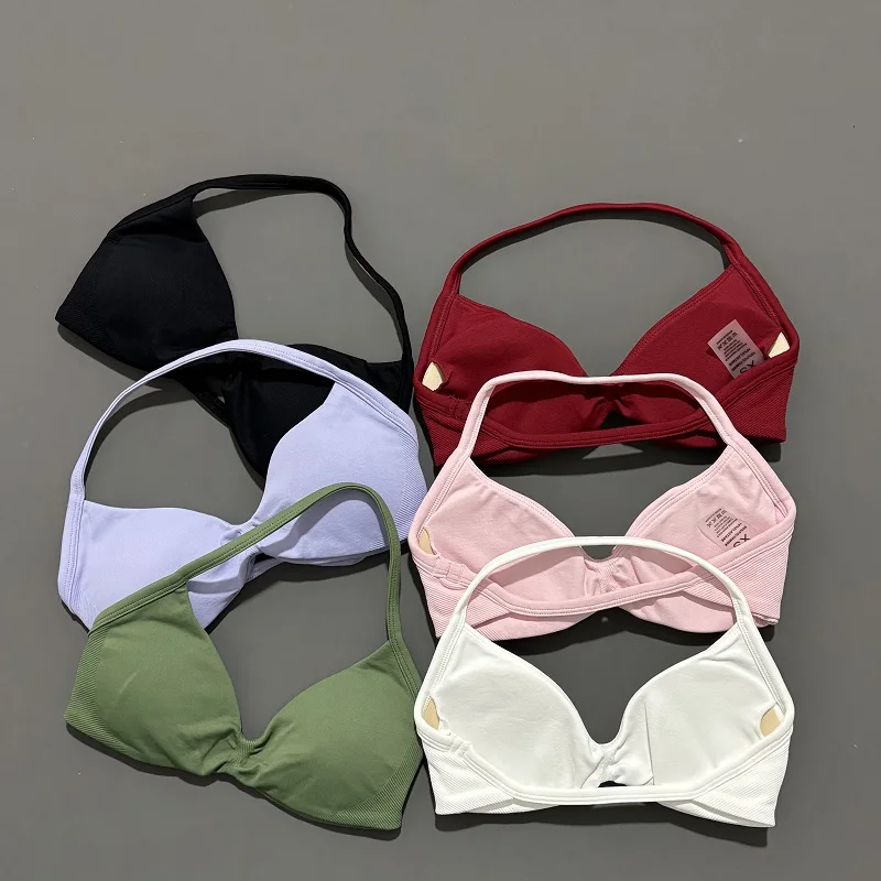 Sports Strappy Bra Yoga Underwear Women