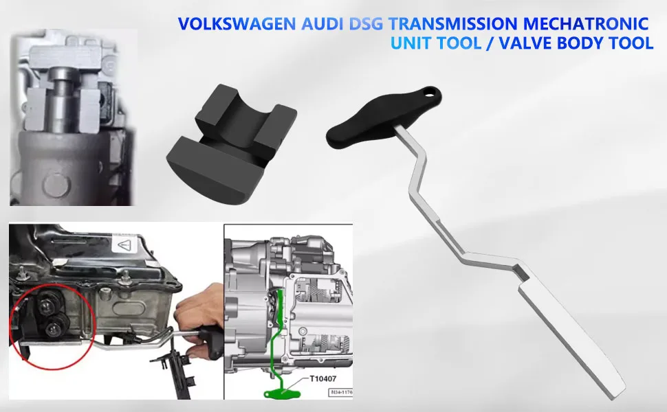 25-teiliges Werkzeugset zur Demontage und Montage von Trockenkupplungsgetrieben für Ford, Buick, Chevrolet, Hyundai, Kia, DSG – Detail 3