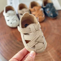 Infant Baby Boys Girls Summer Beach Sandals Breathable Athletic Anti-slip Soft Sole Newborn First Walker Crib Shoes 2