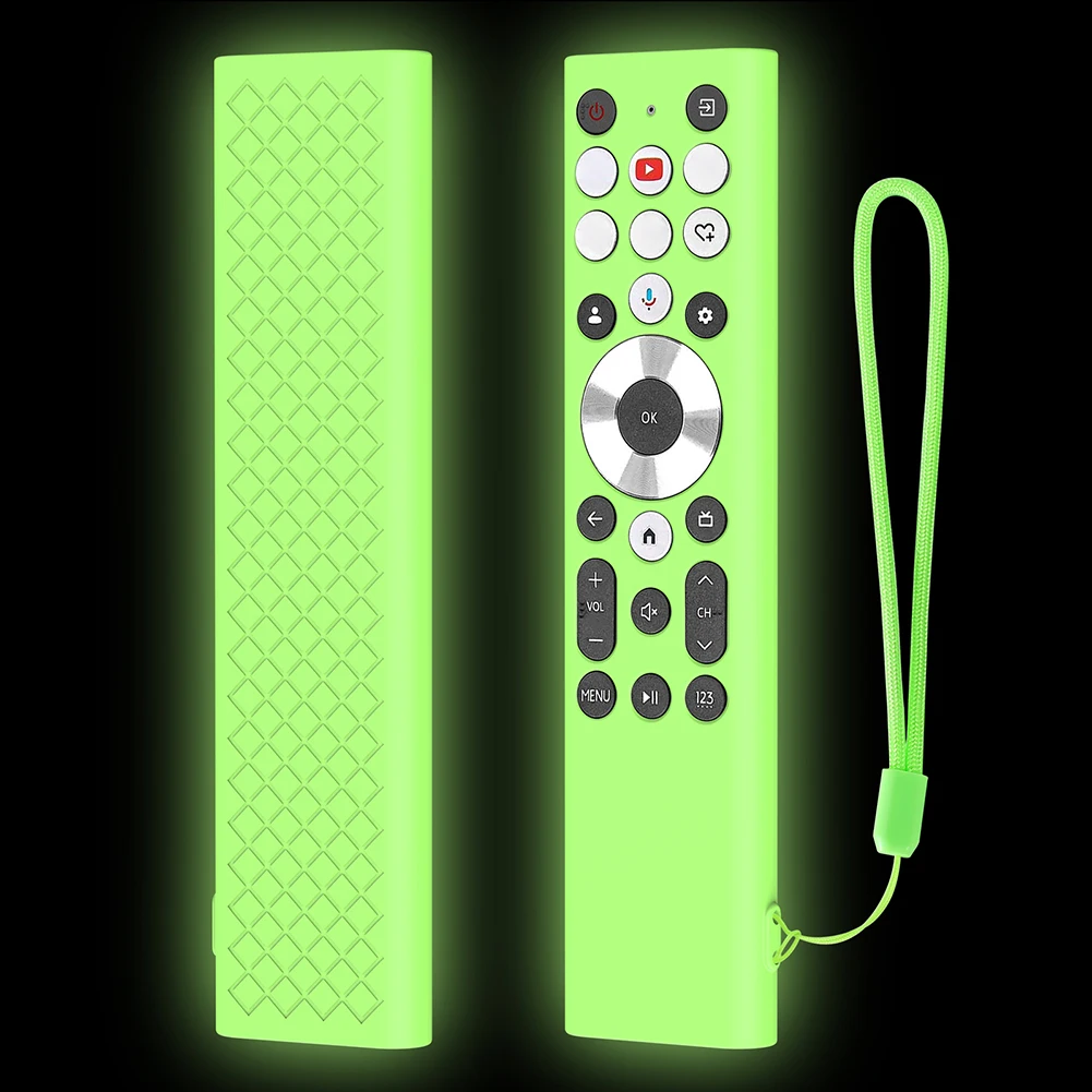 Silicone Protective Case for Hisense ERF6A80 ERF6G80H ERF6F80H Silicone Sleeve TV Remote Controller Cover Soft Protector