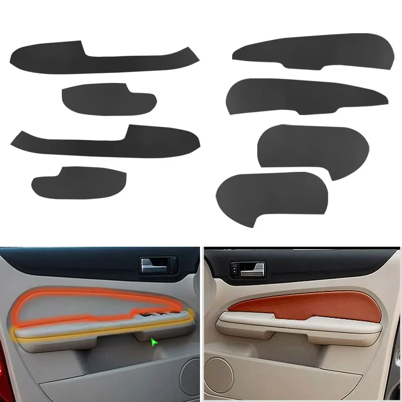 

4 шт., защитная накладка на подлокотник для салона автомобиля Ford Focus 2005 2006 2007 2008