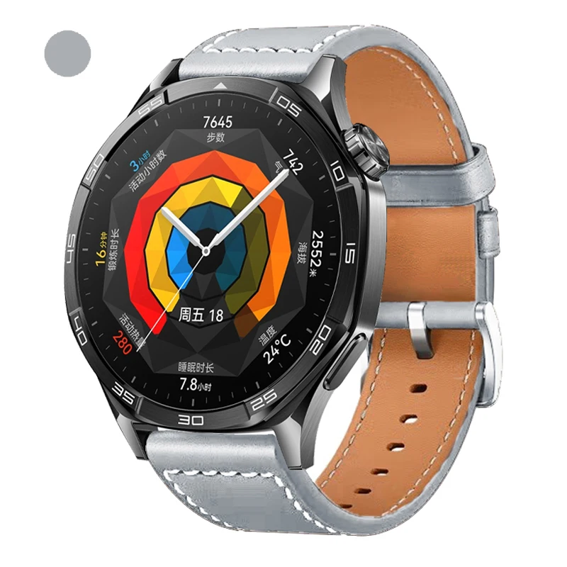 Genuine Leather Watchband - 20mm/22mm - Premium Strap Accessory