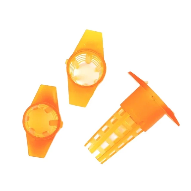 20 Pcs Plastic Bee Queen Ketrecek Cella Fedele Cap Védő Mobil Szerszám Méhészeti Ellátás Szerszámok - Image 6