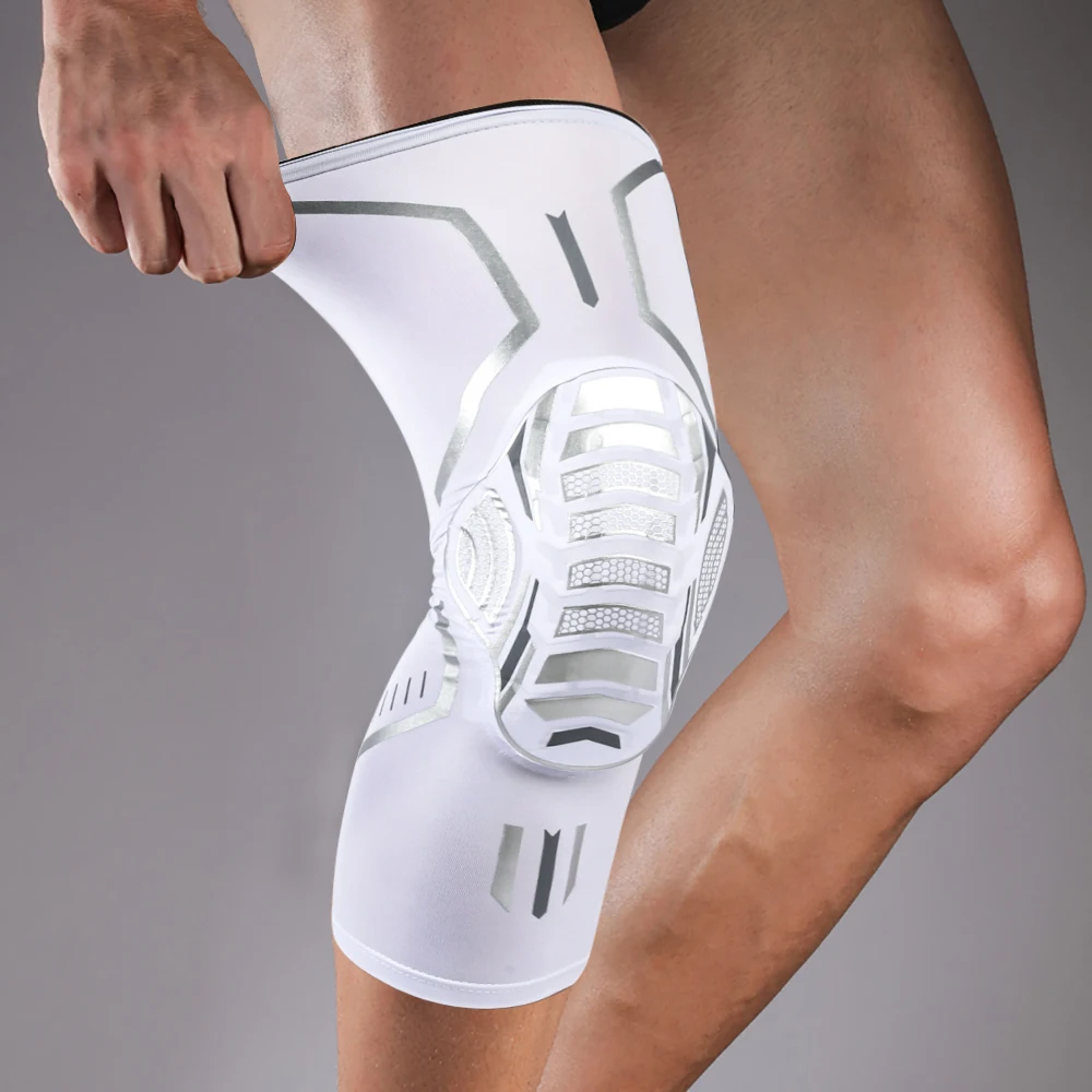 1/2Pc Knee Brace Compression Knee Support Shockproof Knee Pads Knee Sleeve for Running Arthritis Joint Pain Relief Men Women