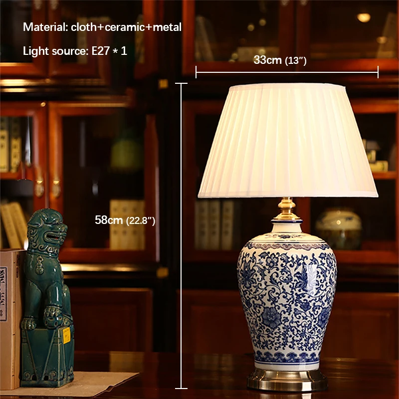 KERWIN Porcelain Table Lamp 5