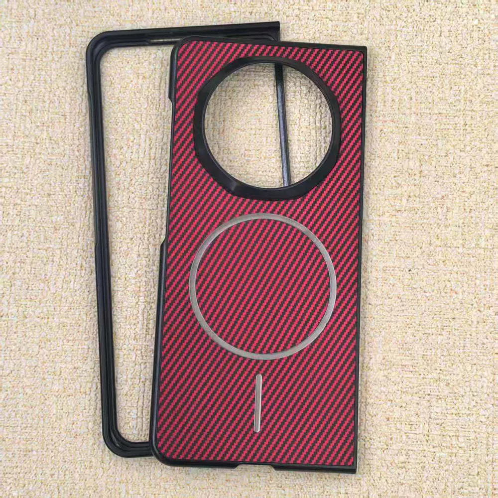 Premium Carbon Fiber Magnetic MagSafe Protective Back Cover