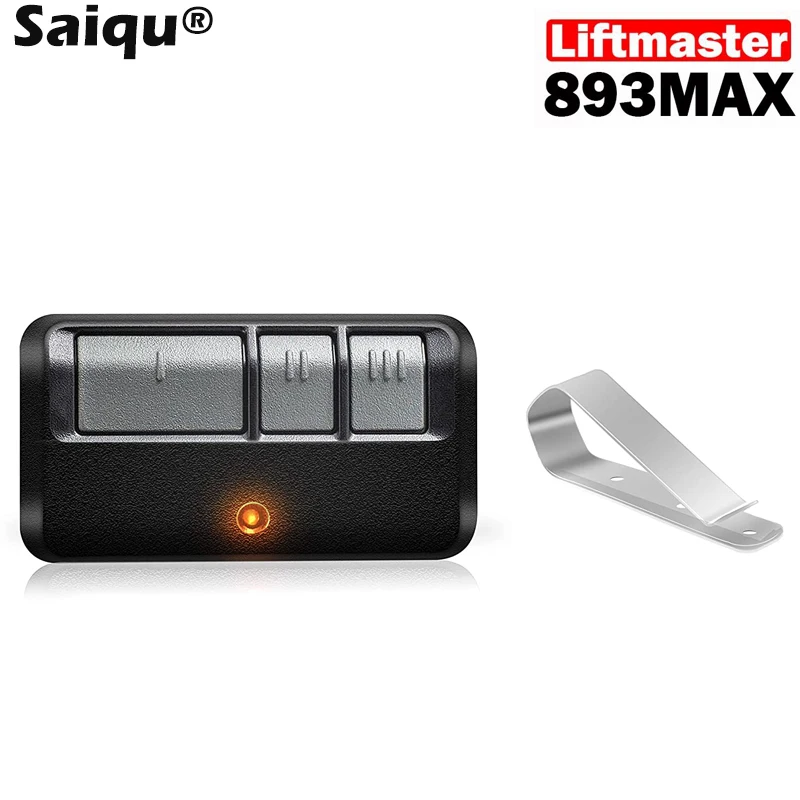 893MAX LiftMaster Garage Door Opener 3 Buttons For Chamberlain