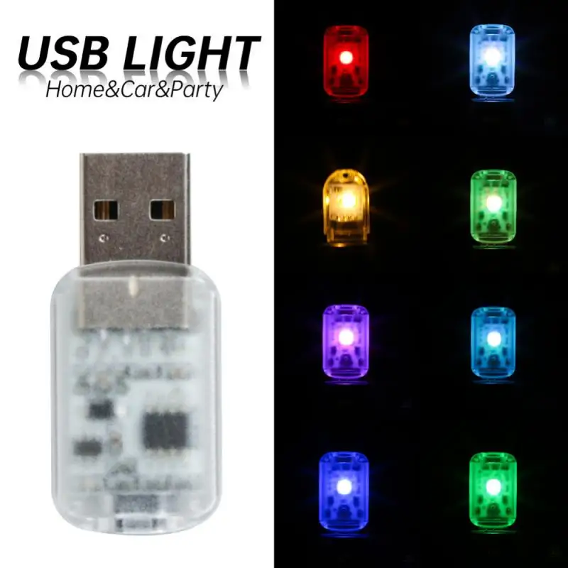 Proyector De Luces LED Con Estrellas Para Coche Y Hogar - USB, 360° Ajustable, Ideal Para Fiestas Y Decoración