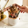 Makeup Brushes Holder Portable Desktop Makeup Organizer Cosmetic Storage Box Make Up Tools Jewelry Container 4