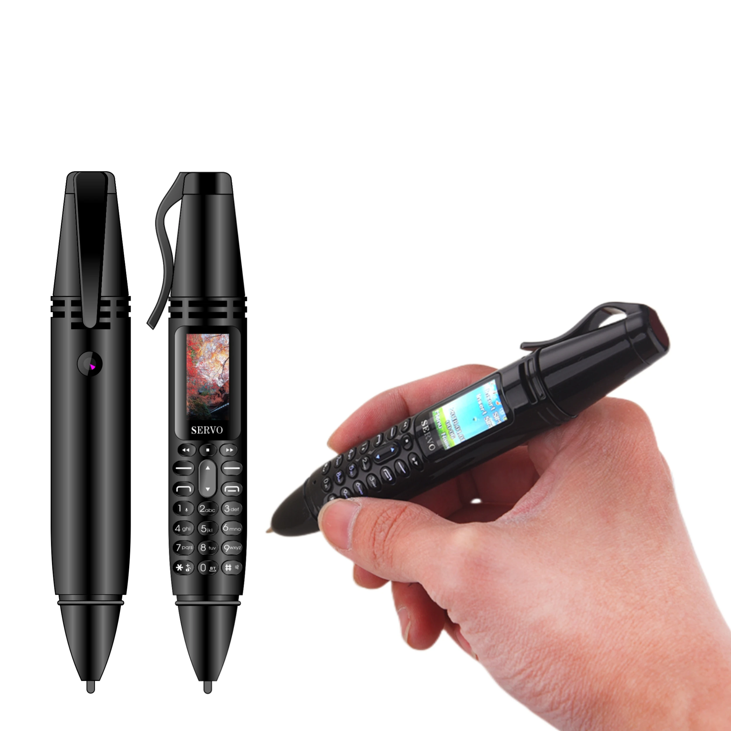 Servo K07 Pen Cellphone Dual Sim Call Recording Bluetooth Dial Speed