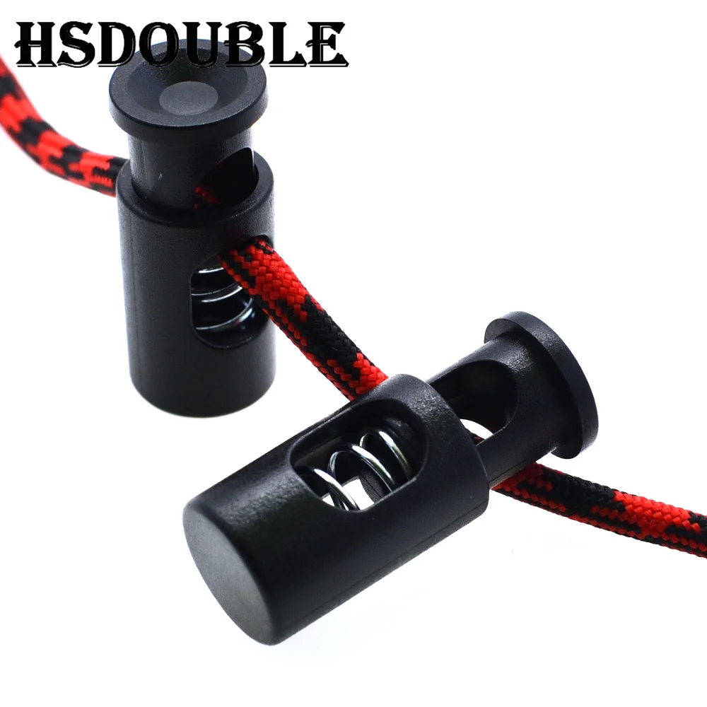 Plastic Cord Lock Stopper Cylinder Barrel Toggle Clip For Garment Accessories cord lock stopper cord stopper cord lock cord end lock