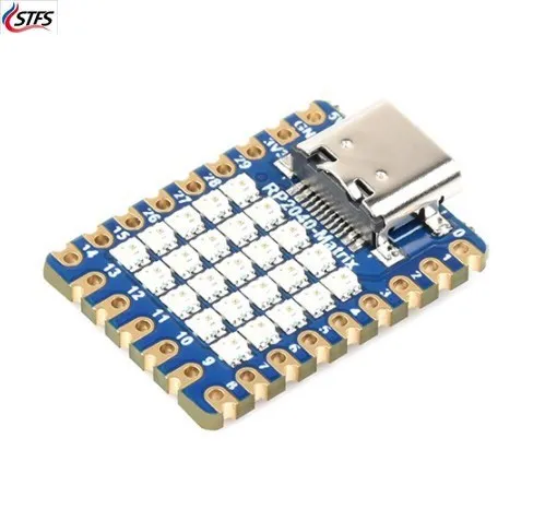 Raspberry Pi Rp2040 Pico Micro Development Board Matrix 5 Modulo Matrice Led 5Rgb