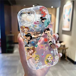 Adorable Princess Anime Plating Cream Pattern Transparent Soft Phone Case - Pixel 10 Pro 5G (NYtm01)