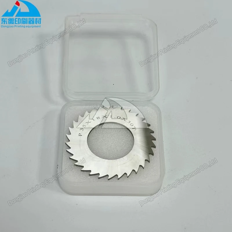30 톱니 그루빙 나이프 35x18x1mm 3050.8950.4 인쇄 기계용 뮬러 마르티니 제본기 밀링 커터 BBA-4-8950