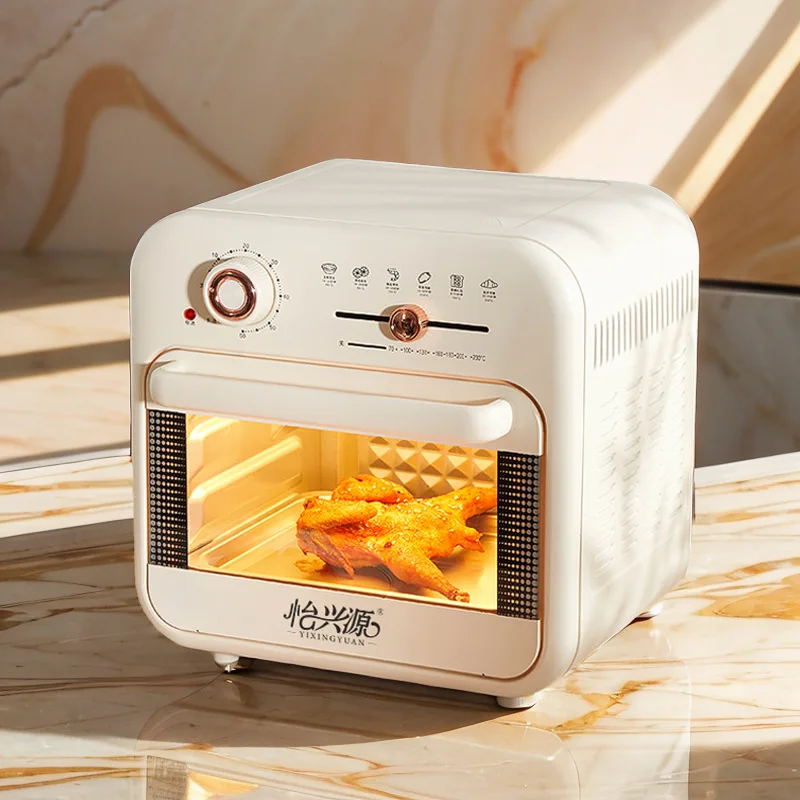 220V/Household multi-functional air fryer oven all-in-one automatic fryer cake baking large capacity electric oven 2