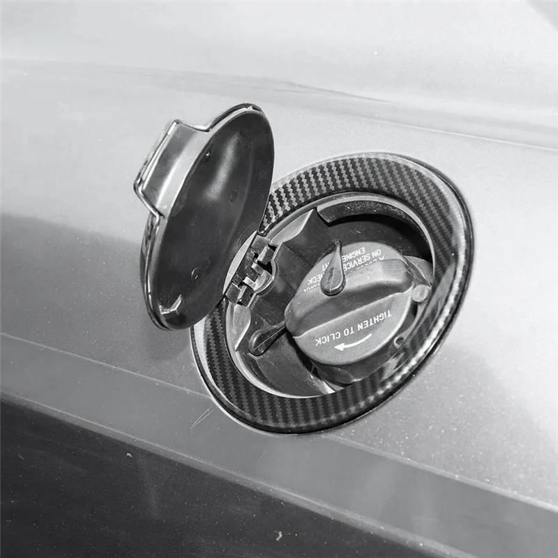 Cubierta De Tapa De Combustible Para Dodge Challenger 2008-2021 – Negro, Plástico, Diámetro Interior 11.6 Cm