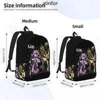 Murder Drones Cartoon Anime Teenage Backpack High School Bag for Girls Boys Travel TV Series Daypack Men Women Book Bookbag 2