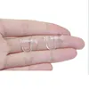 Transparent Resins Screw Ear Clips Earrings Findings Resins Plastic Earring Clips Base Connectors DIY Jewelry Accessories 3