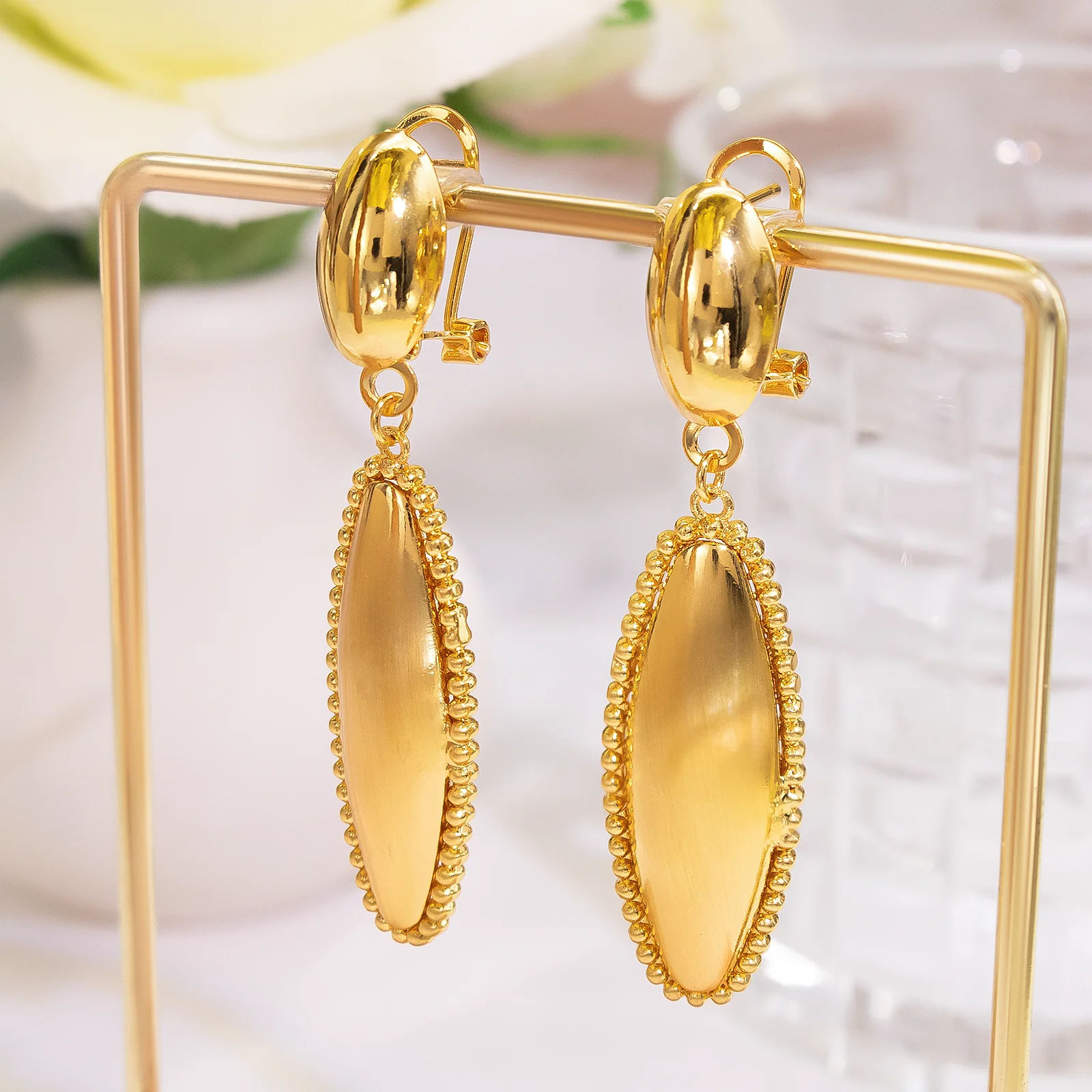 YTJX Schicke lange Ohrhänger für Damen, Punk-Stil, 18K Goldfarben, Piercing-Ohrringe, Jugend-Büroschmuck, Party-Schmuck, Geschenke, 2026 Trendig – Detail 7