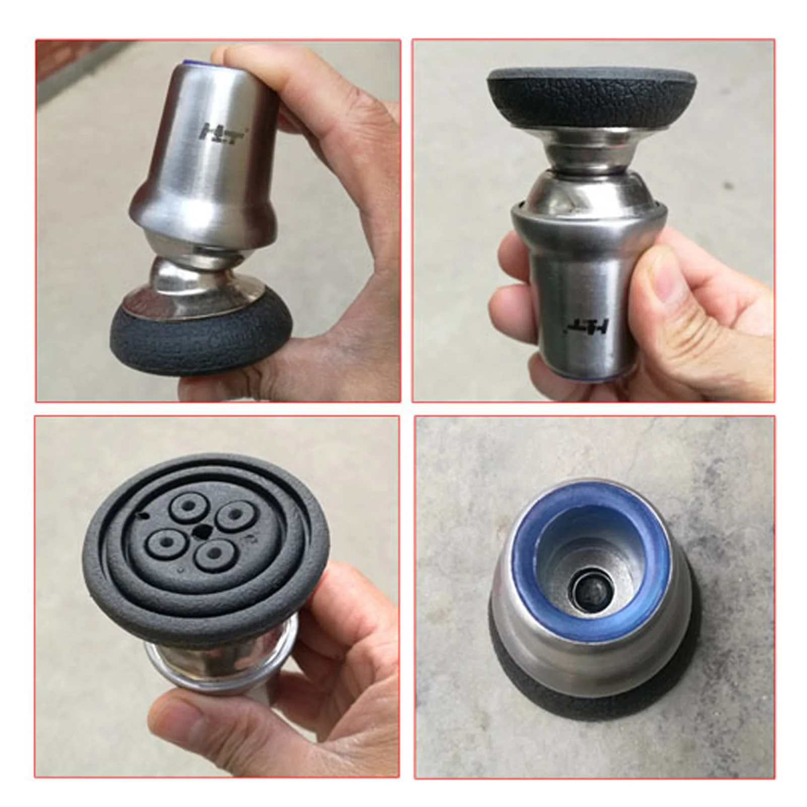 Coopers - Lot De 4 Embouts En Caoutchouc Pour Cannes De Marche - 19mm