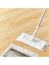  Retractable Hand Duster Drying and Wet Use Floor Cleaning Mop Hands Free flat Dust Cleaner Flat Floor Mop for Glass Window Sofa 