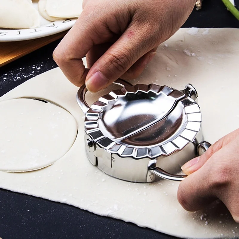Dumpling Mould Ravioli Making Mold Baking Accessories Kitchen Dumpling Maker Stainless Steel