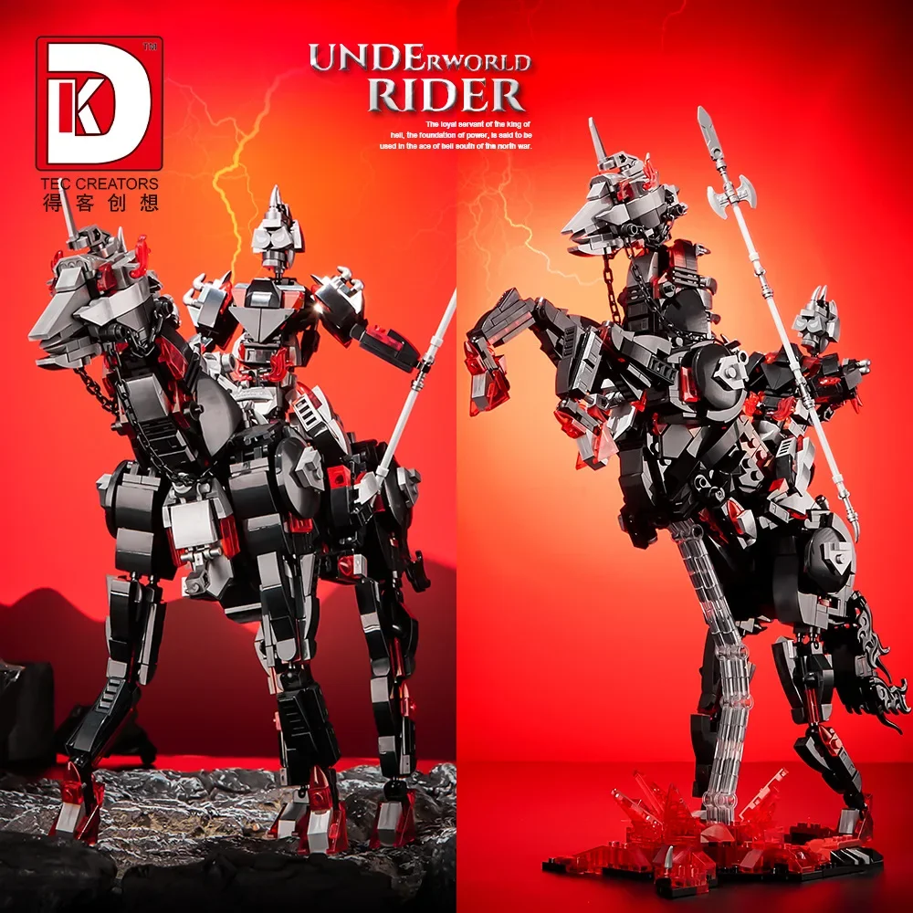 Dark Knight Nazgul Mini Building Blocks MOC Ringwraiths Magic