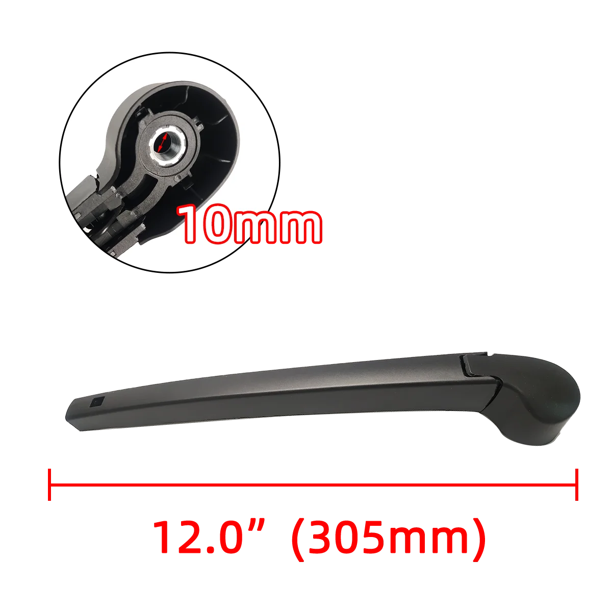Rear Wiper Blade & Arm Kit for Optimal Windshield Cleaning