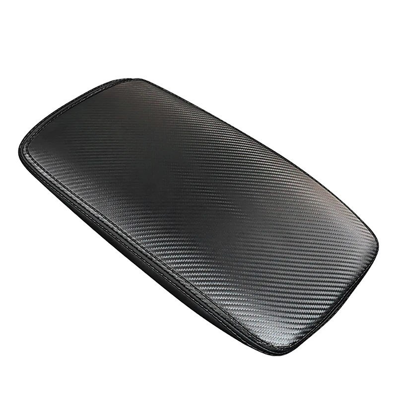 Car Carbon Fiber Center Console Leather Armrest Cover For Mazda Cx-30 Cx30 2020 Car Styling
