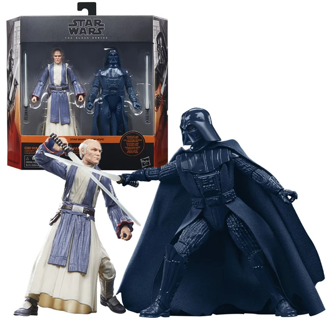 STAR WARS The Black Series Darth Vader Toy 6-Inch-Scale OBI-Wan Kenobi  Collectible Action Figure, Toys for Kids Ages 4 and Up