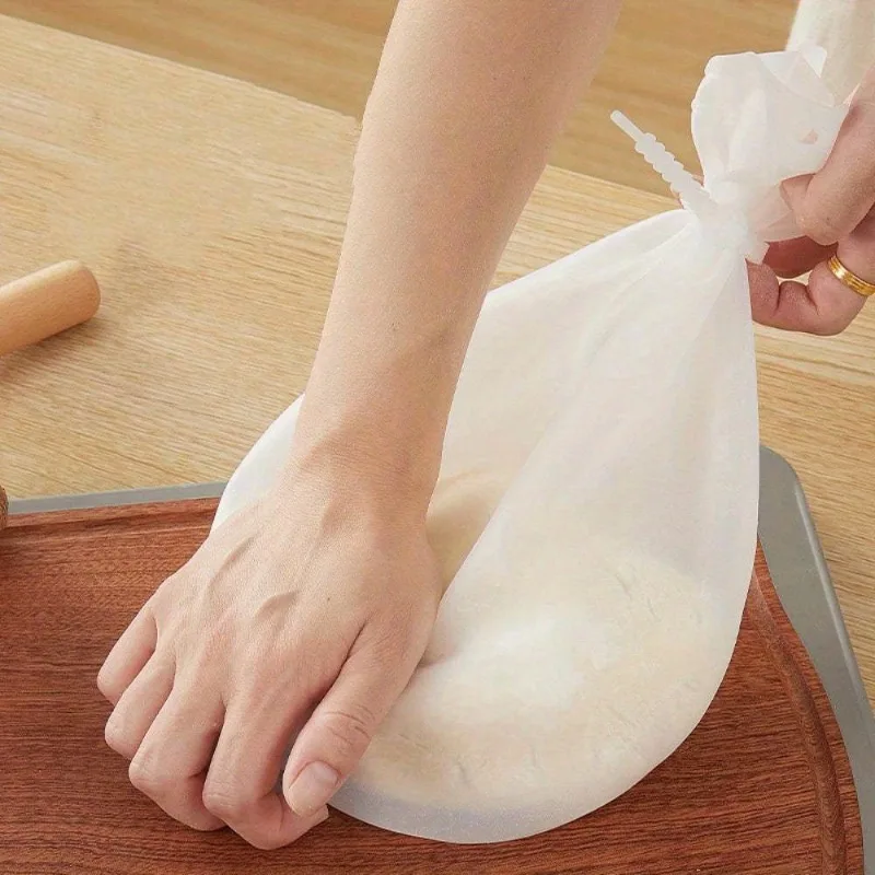 Silicone Kneading Dough Bag for Bread Pastry Pizza Mixing Nonstick Baking Tool Kitchen Accessory with Durability