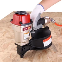 MAX Design CN55 Roofing Coil Nailer Heavy Duty Professional Industrial Air Coil Nailer For Pallets Fences pneumatic nail gun 1