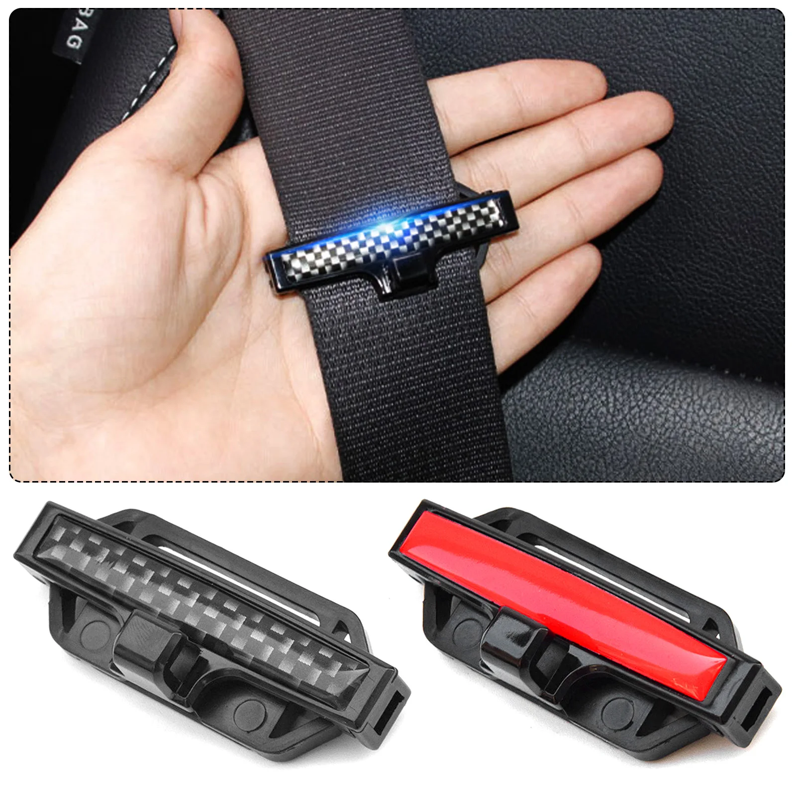 2pcsCarSafetyBeltClipsSeatBeltBuckleCarStylingSafetyStopperBeltClipsAdjustingClip.jpg