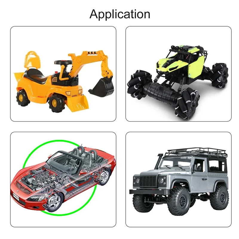 고속 12V DC 모터 R390 12T 20000RPM 전동 모터, 어린이용 전동 자동차, 무선 조종 자동차용