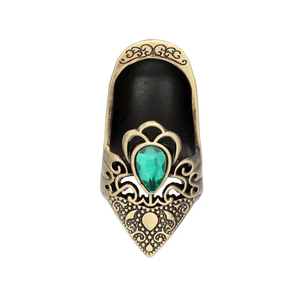 Metal Open Nail Acorn Thimble DIY Craft Durable Retro Sewing Thimble Hand Sewing Quilting Adjustable