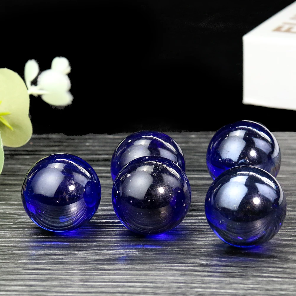 Acheter Boule ronde sphère de cristal billes de verre boule de verre jouets  pierre oeil de chat sphère oeil de chat colorée
