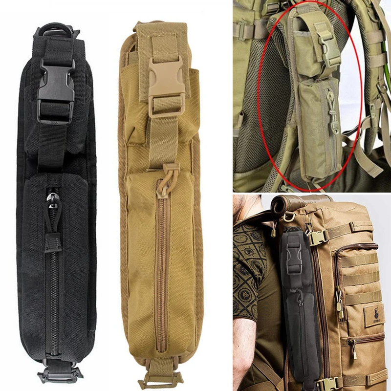 

Tactical Shoulder Strap Sundries Bags For Backpack Accessory Pack Key Flashlight Pouch Molle Outdoor Camping Kits Tools Bag