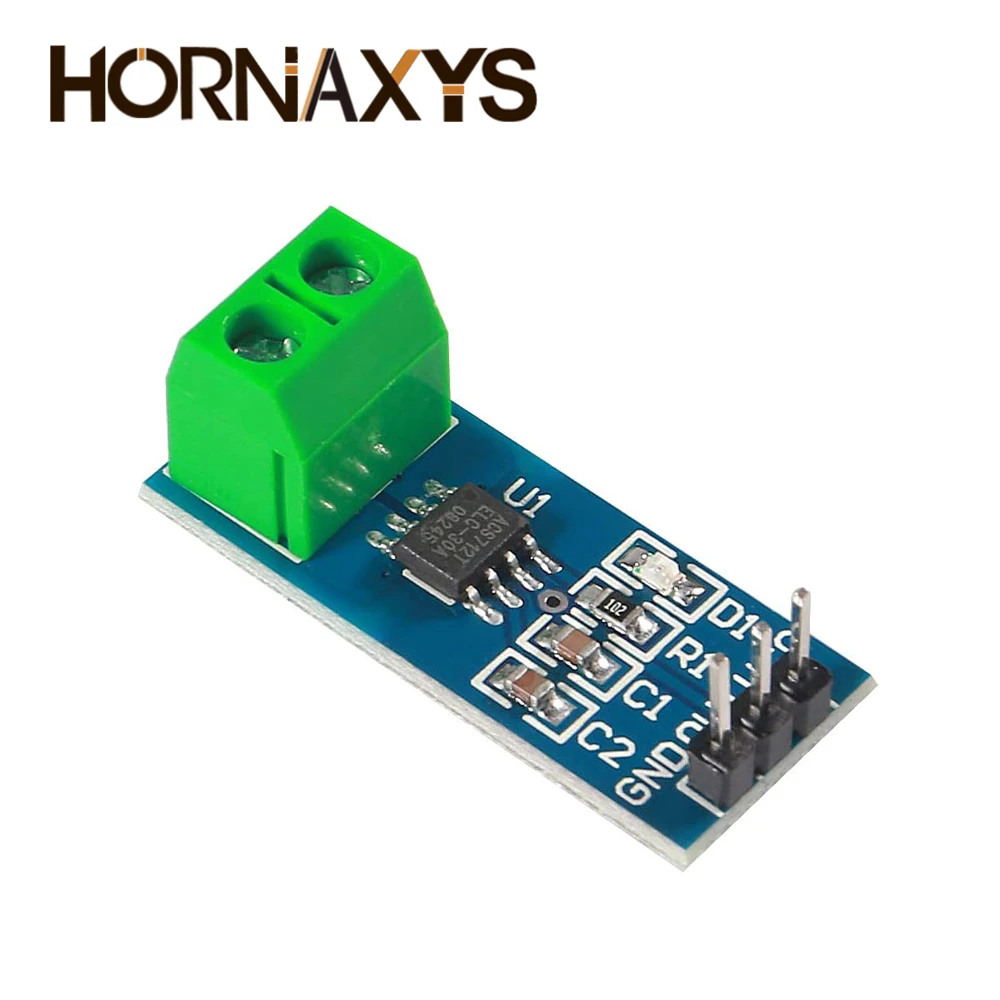 5/10Pcs ACS712 5A 20A 30A 범위 홀 전류 센서 모듈 Arduino DIY 전자 키트 용 ACS712 센서 모듈