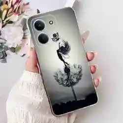 Cute Fashion Soft Silicone Shockproof Phone Case Cover in Charming Design for Redmi 15C 5G (803)