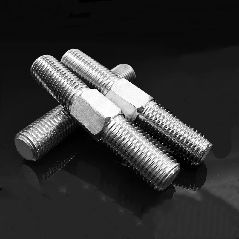 304 Stainless Steel Outer Hexagon Teeth Bolt Left and Right