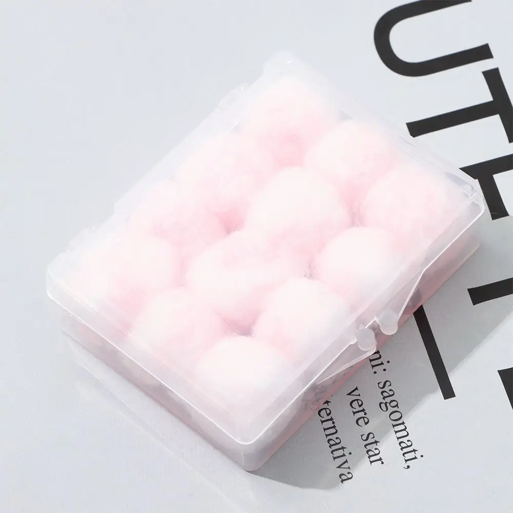 12PCS/Box Wax Cotton Earplugs Noise Reduction Sleeping Snoring Sound Insulation Hearing Protection Soundproof Swimming Ear Plug