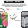 Wicked Elphaba & Glinda Tonal Insulated Lunch Bag Office Musical Movie 2024 Food Box Portable Fashion Cooler Thermal Lunch Box 5